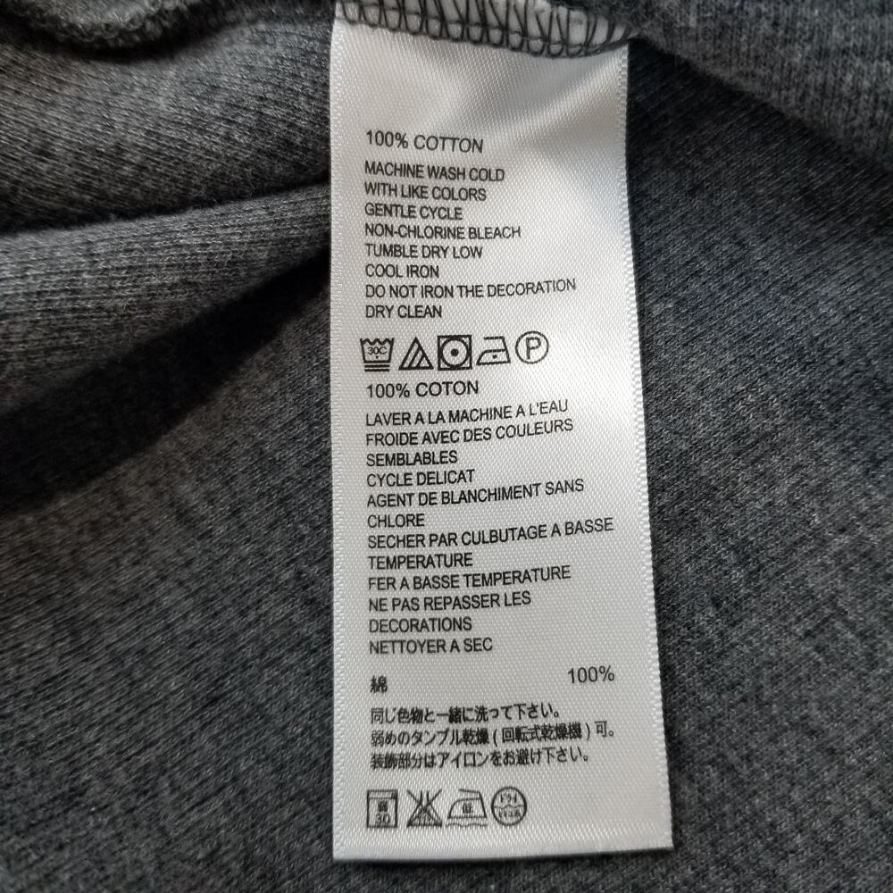 Tommy Bahama Relax Sweater Men’s Large Gray 1/4 Zip Pullover TR214295 Marlin - Picture 8 of 11